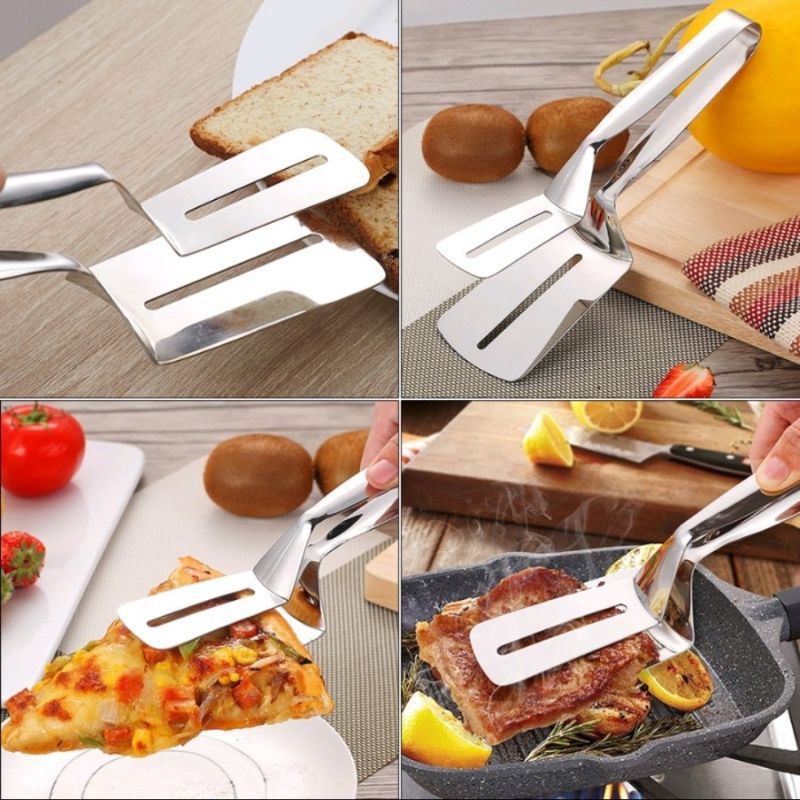 MJ88 JAPITAN KLIP BARBEGUE GORENGAN STAINLESS STELL /SPATULA JAPITAN SUPER MURAH