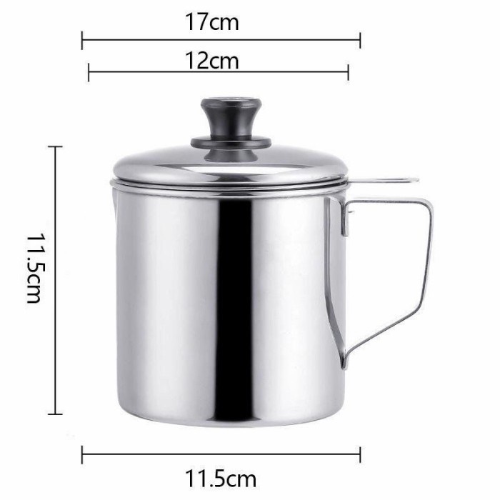 SEIKA PREMIUM IMPORT / OIL POT STAINLESS STEEL ORIGINAL