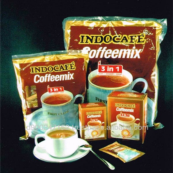 

Indocafe Coffeemix 3 in 1 (Kopi+Gula+Krimer) 20g x 10 sachet