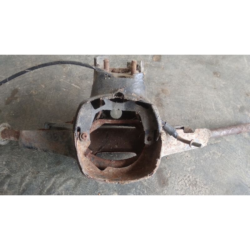 batok lampu kapala v75 set stang