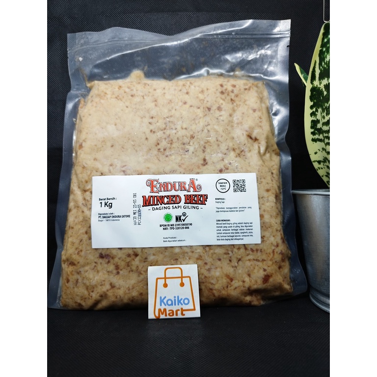 

ENDURA MINCED BEEF / DAGING CINCANG 1KG