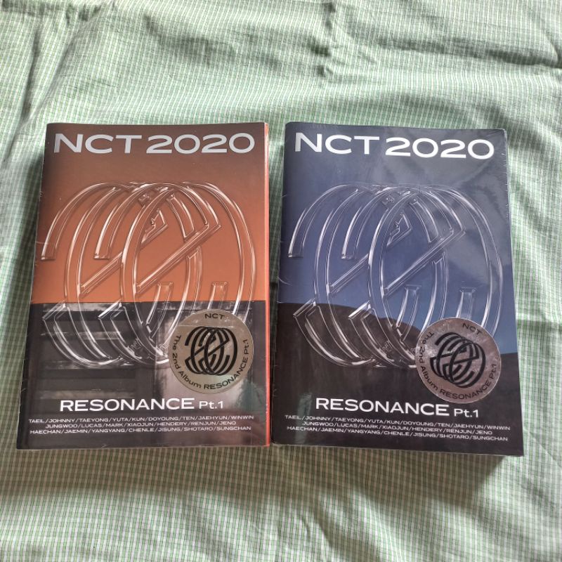 READY STOCK SEALED ALBUM NCT 2020 FIRST PRESS RESONANCE PT1 FUTURE VER &amp; PAST VER