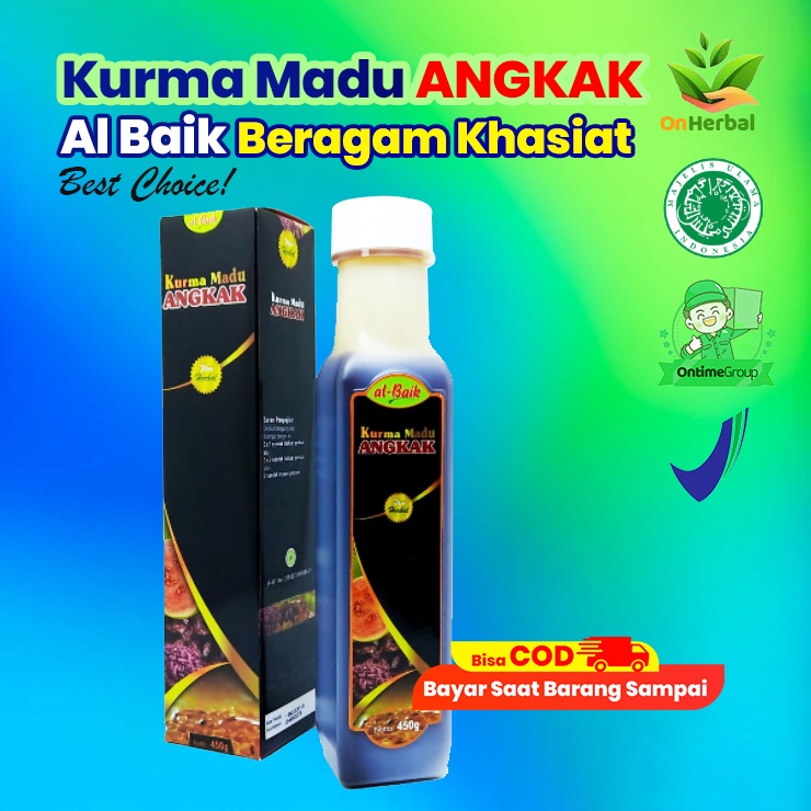 

Kurma Madu Angkak Asli Mengobati sakit DBD ( Demam Berdarah) Al Baik Kemasan Baru