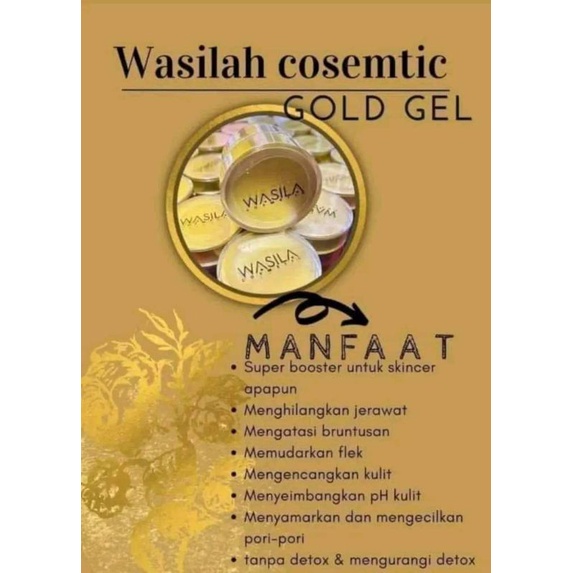 Wasilla gold gel produk ORI 100%