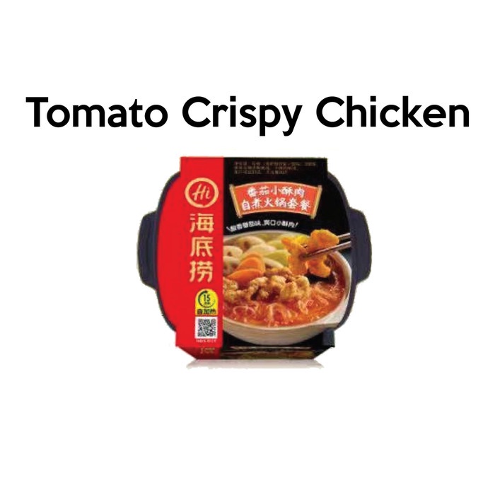 

✿ BISA COD✿ Haidilao Hai Di Lao Hotpot Instant Claypot Self-Heating Instan Food - TOMATO CHICKEN
