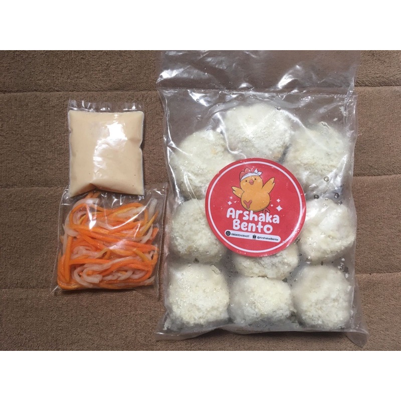 

paket bento SPICY CHICKEN frozen