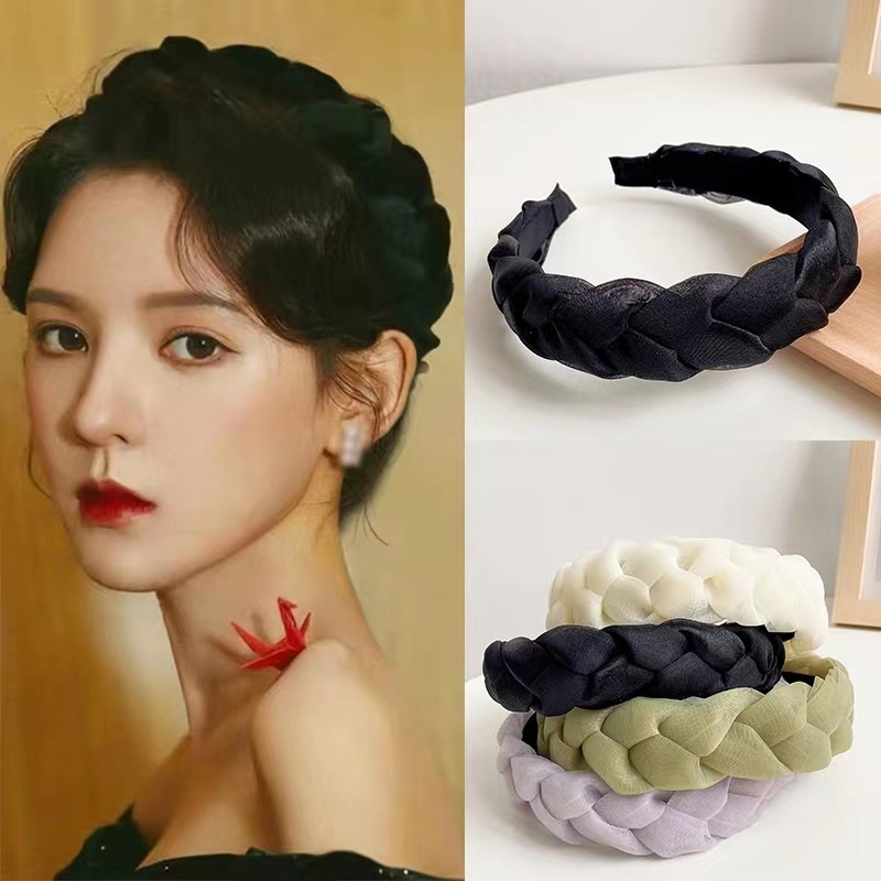 [COD] BANDO KOREA BANDO KEPANG TILE ORGANZA SATIN IMPORT FASHION KOREA BANDO BESAR BANDO WANITA PREMIUM IMPORT