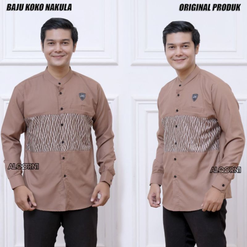 kemeja koko nakula koko hadroh koko kekinian baju koko azzahir koko batik