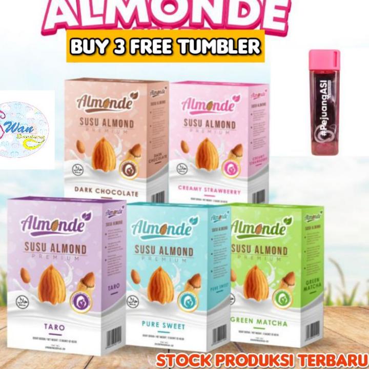Baru ALMONDE PREMIUM ALMOND untuk ibu hamil & Program Hamil / Almonde Susu Ibu Hamil / Almonde Susu 