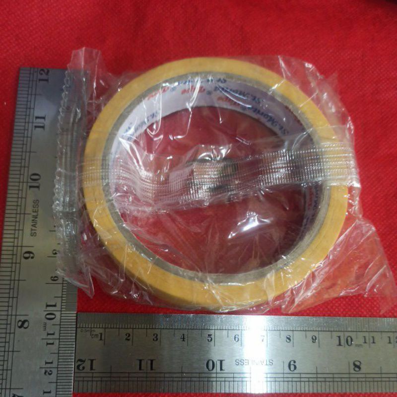 

Selotip lakban kertas besar lebar 18 mm