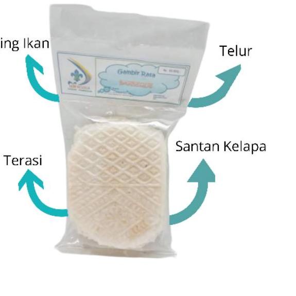 

ㅚ (Isi 15 Pcs) Keripik Kerupuk Ikan (Gambir) Khas Pasean Madura ボ