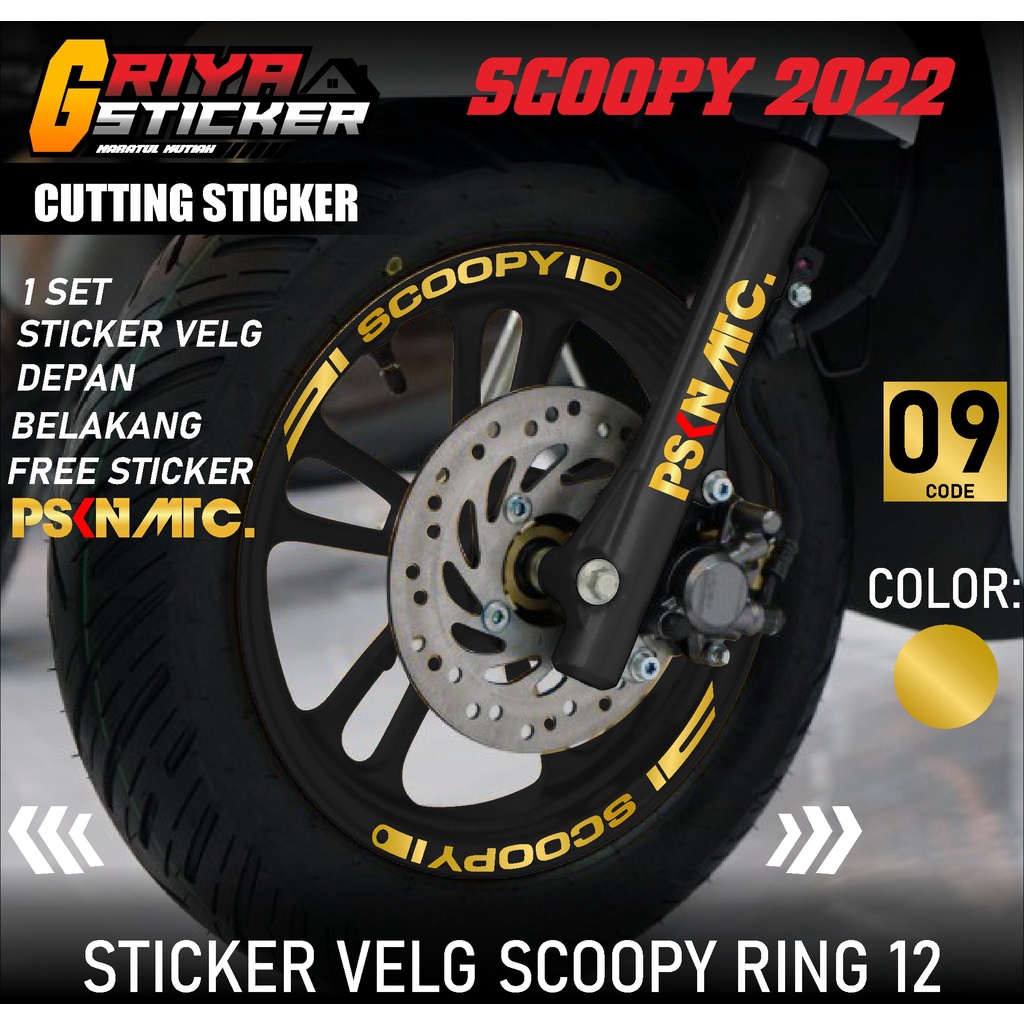 STICKER CUTTING VELG SCOOPY 2022 FREE PSKNMTC MG 09