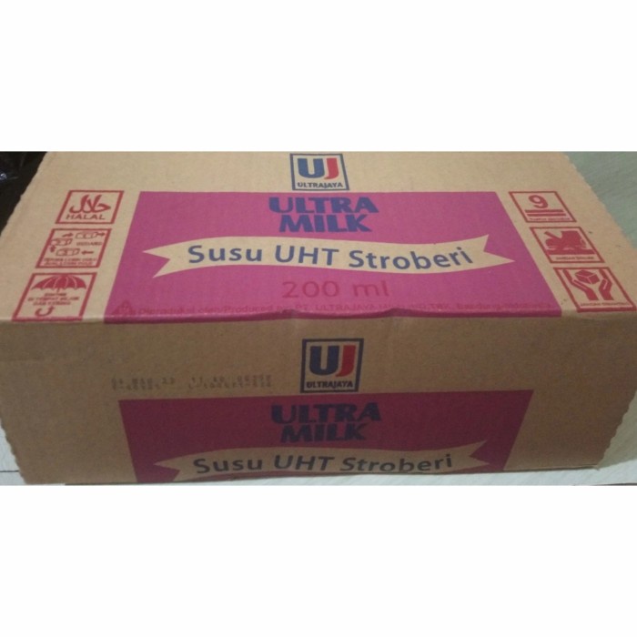 

[TERBARU] ULTRA MILK Choco Susu UHT Ultra Jaya Cokelat Ktk 200 ml - strawberry