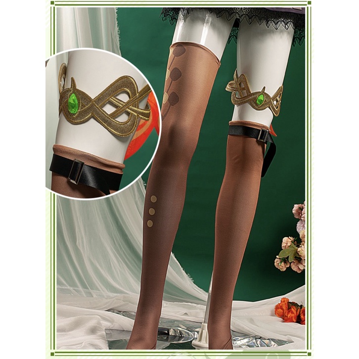 Genshin Impact Collei Cosplay Costume Halloween Costume Role Play Suit Outfit Dresses Lovely Cute Women Collei