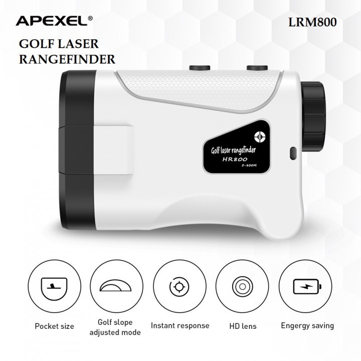 APEXEL LRM800 - Laser Rangefinder 800 Yards - Teleskop Profesional