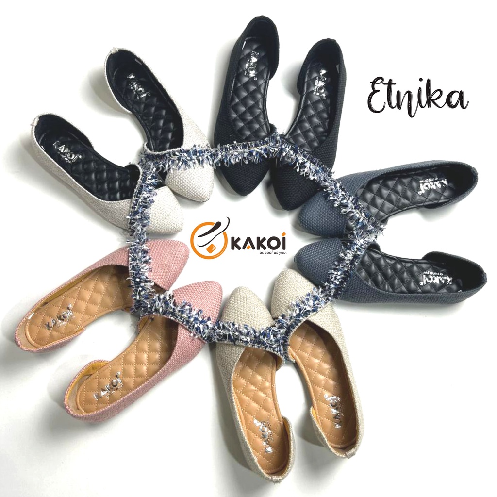 FLAT SHOES WANITA KAKOI ETNIKA