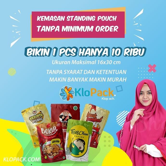 cetak kemasan standing pouch satuan