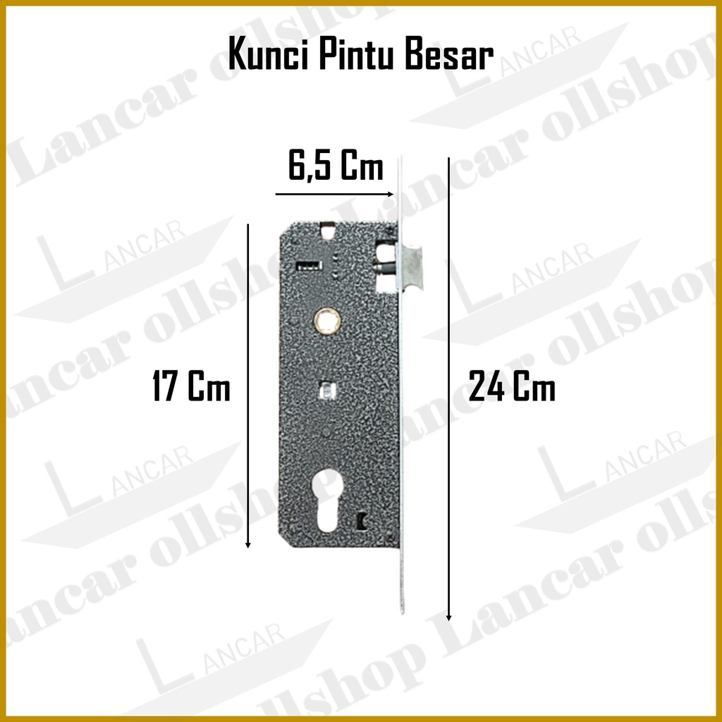 kunci pintu besar gagang babet 01 cp/ handel pintu besar / Handle Pintu Rumah