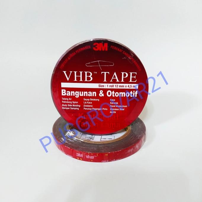 

Lem Double Tape 3M VHB 12mm x 4.5meter Original