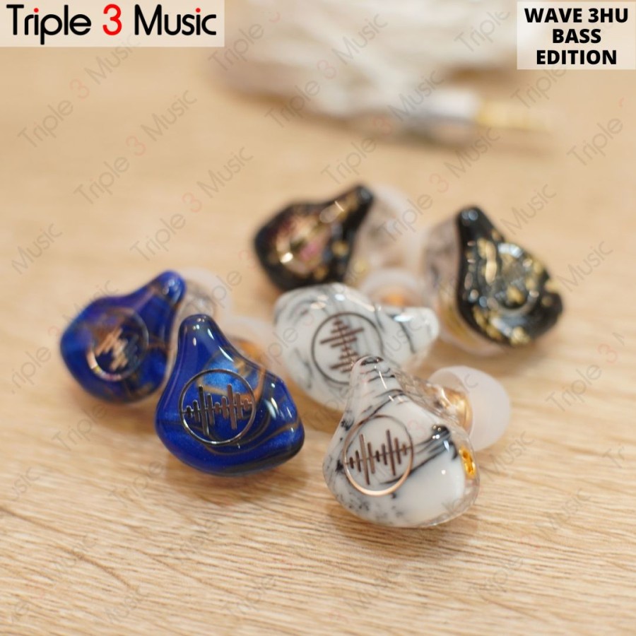 Wave IEM Wave 3HU BASS edition in ear monitor panggung triple driver