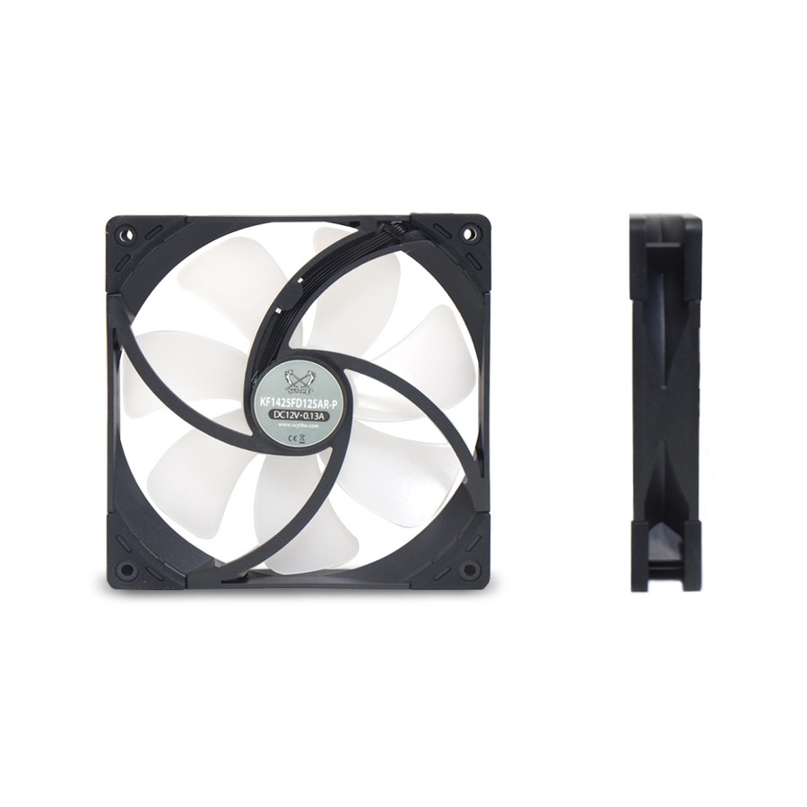 Fan Scythe Kaze Flex 140 ARGB PWM 1800 RPM | Square Frame | 140mm