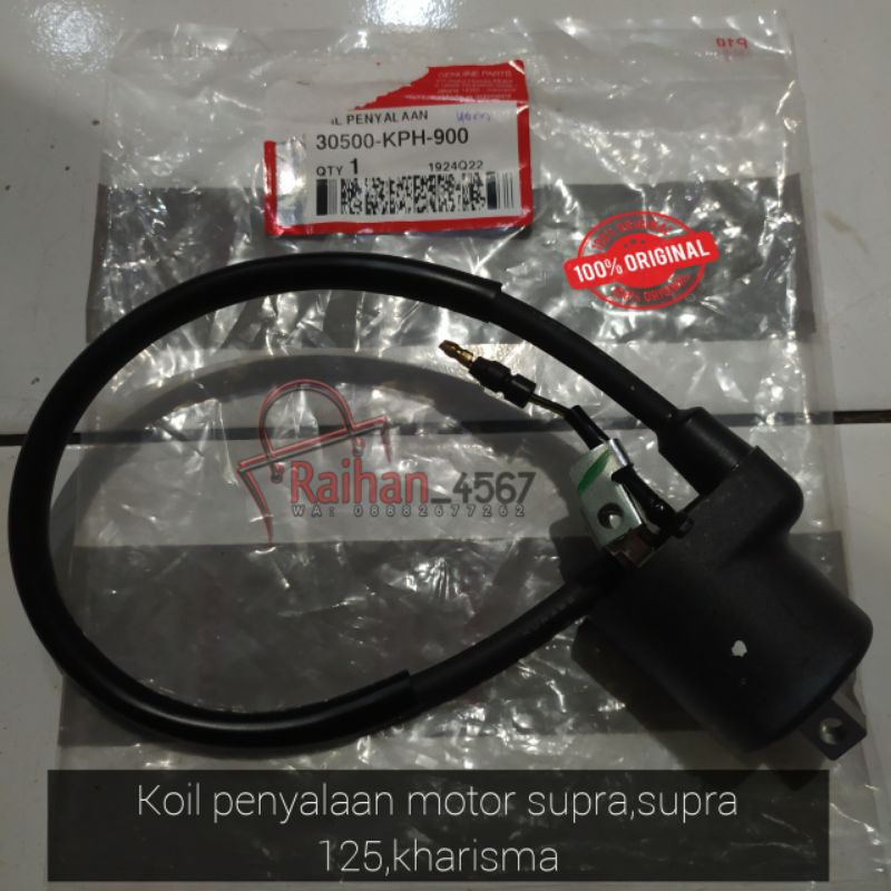 Koil Pengapian Supra 125 Kharisma Supra 100 Ori