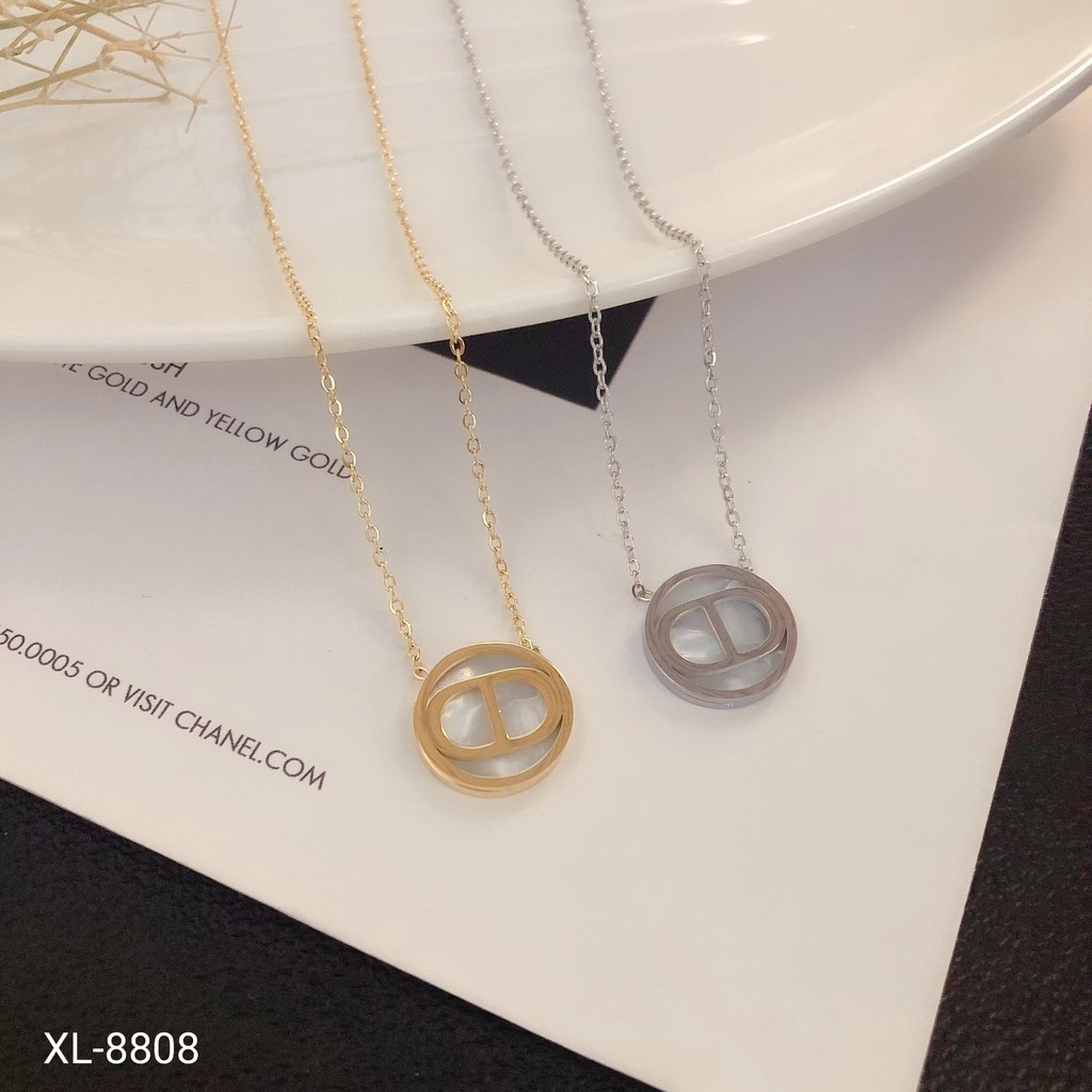 Kalung Titanium Cantik Perhiasan Wanita 8808