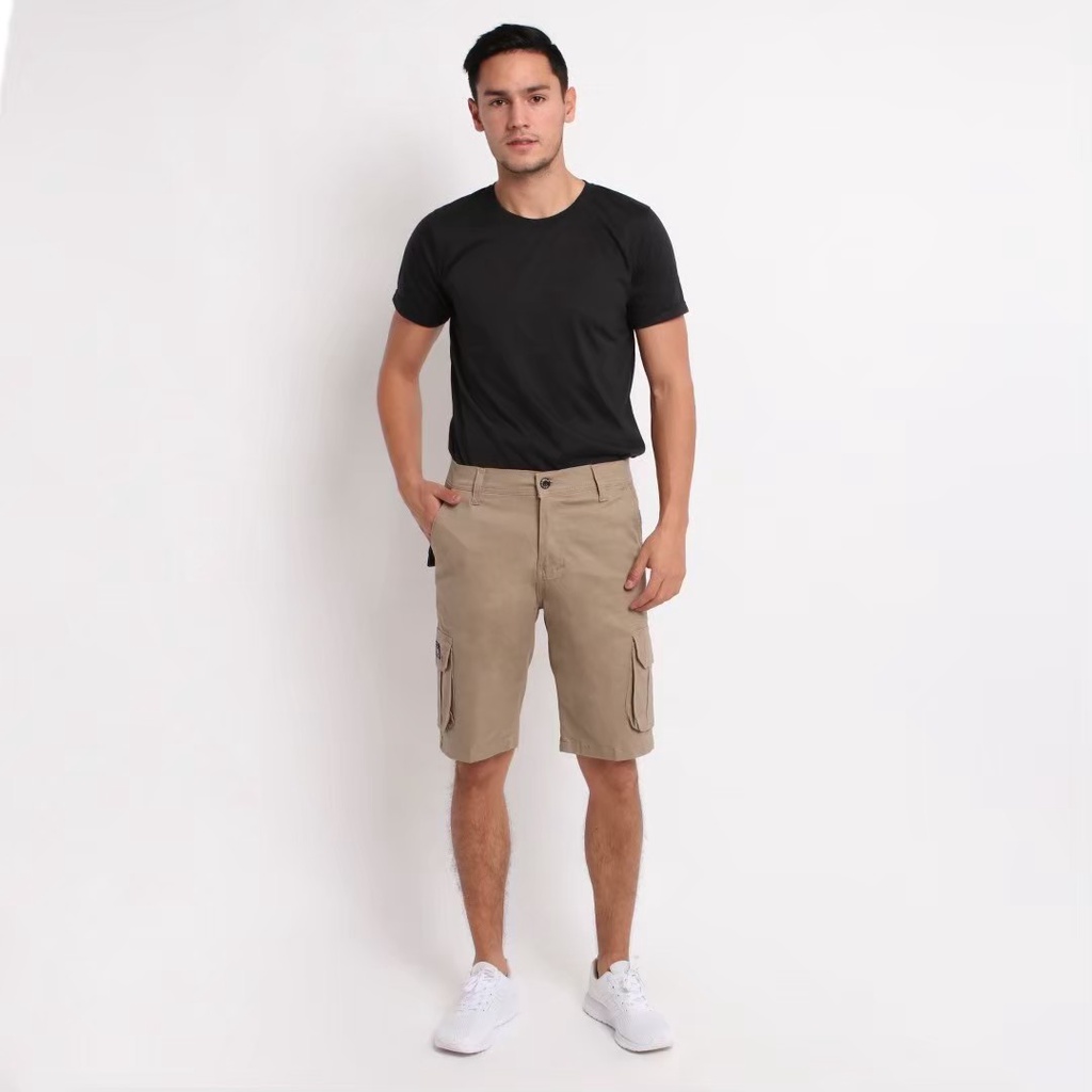 Celana Pendek Celana Cargo pendek Short Pants pria Celana celana PDL pendek Killer warna mocca seri art SMCPD001