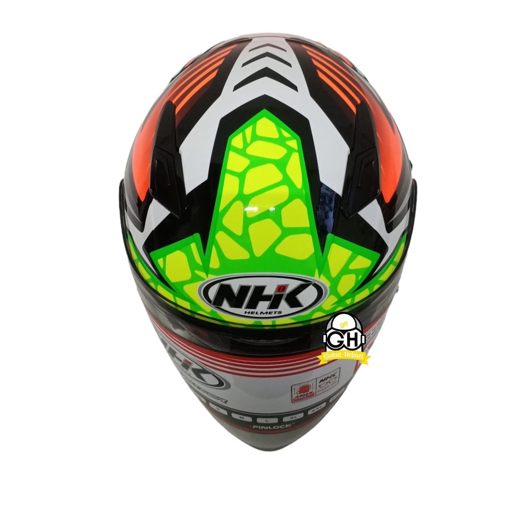 NHK HELM S1 GP PRO IVAN ORTOLA BLACK GPPRO DOUBLE VISOR