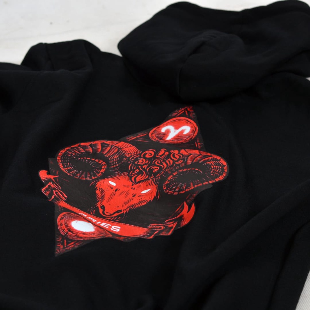 HOODIE ZODIAK ARIES TERBARU- HOODIE PRIA WANITA KEREN