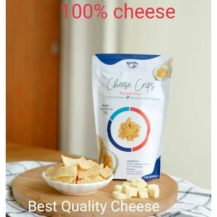 

cheese crips keripik keju keto 75gr