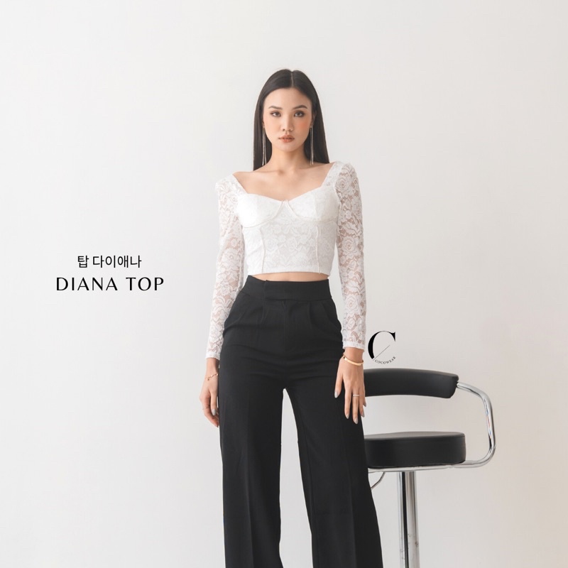 DIANA TOP - ATASAN PREMIUM WANITA