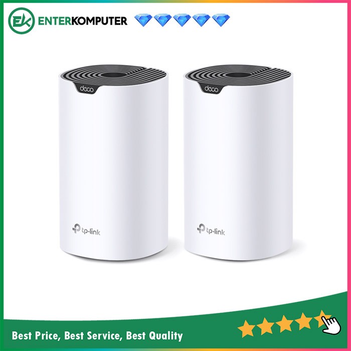 TP-Link AC1900 Dual Band Home Mesh Wireless Router - Deco S7 (2-Pack)