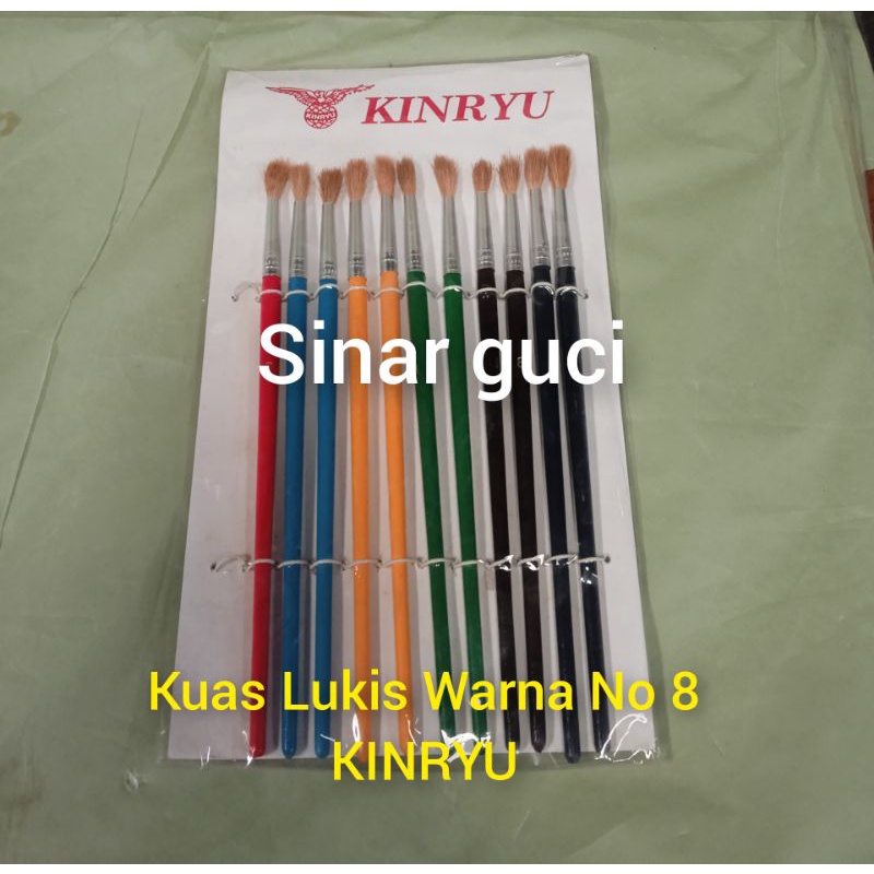 

KUAS LUKIS WARNA KINRYU NO 8 (Isi 12)