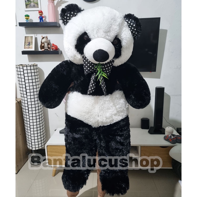 Boneka Panda Super Jumbo Boneka Beruang Besar 1.1Meter