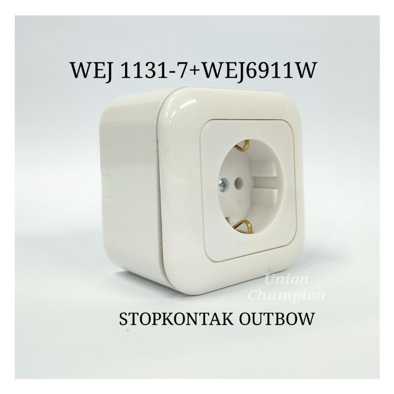 Stopkontak OUTBOW PANASONIC Non CP WEJ1131-7+WEJ6911W