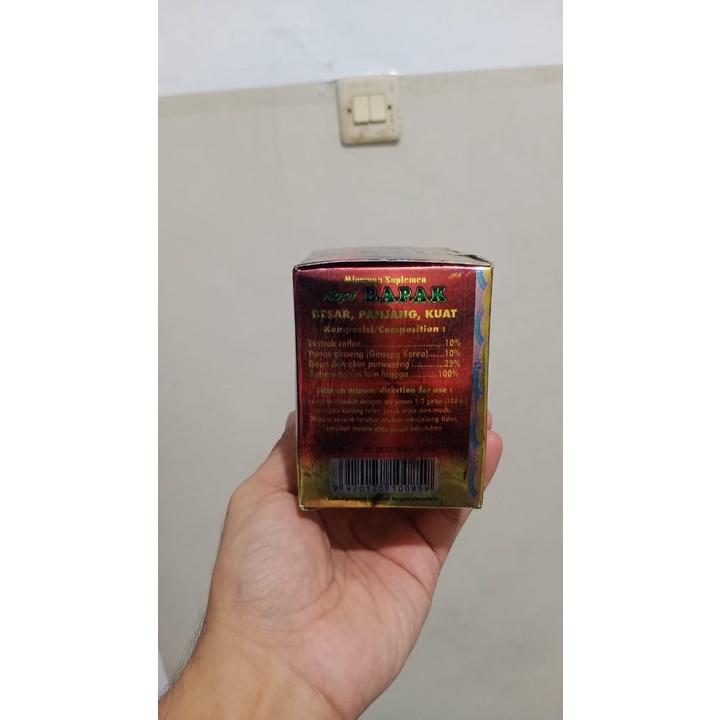 

KOPI BAPAK BERKUALITAS DAN MENAMBAH STAMINA