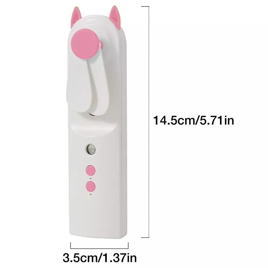 BARANG TERUPDATE[HKL] MINI NANO SPRAY GENERASI 2 / NANO SPRAY KIPAS ANGIN / NANO SPRAY 2 IN 1 / NANO