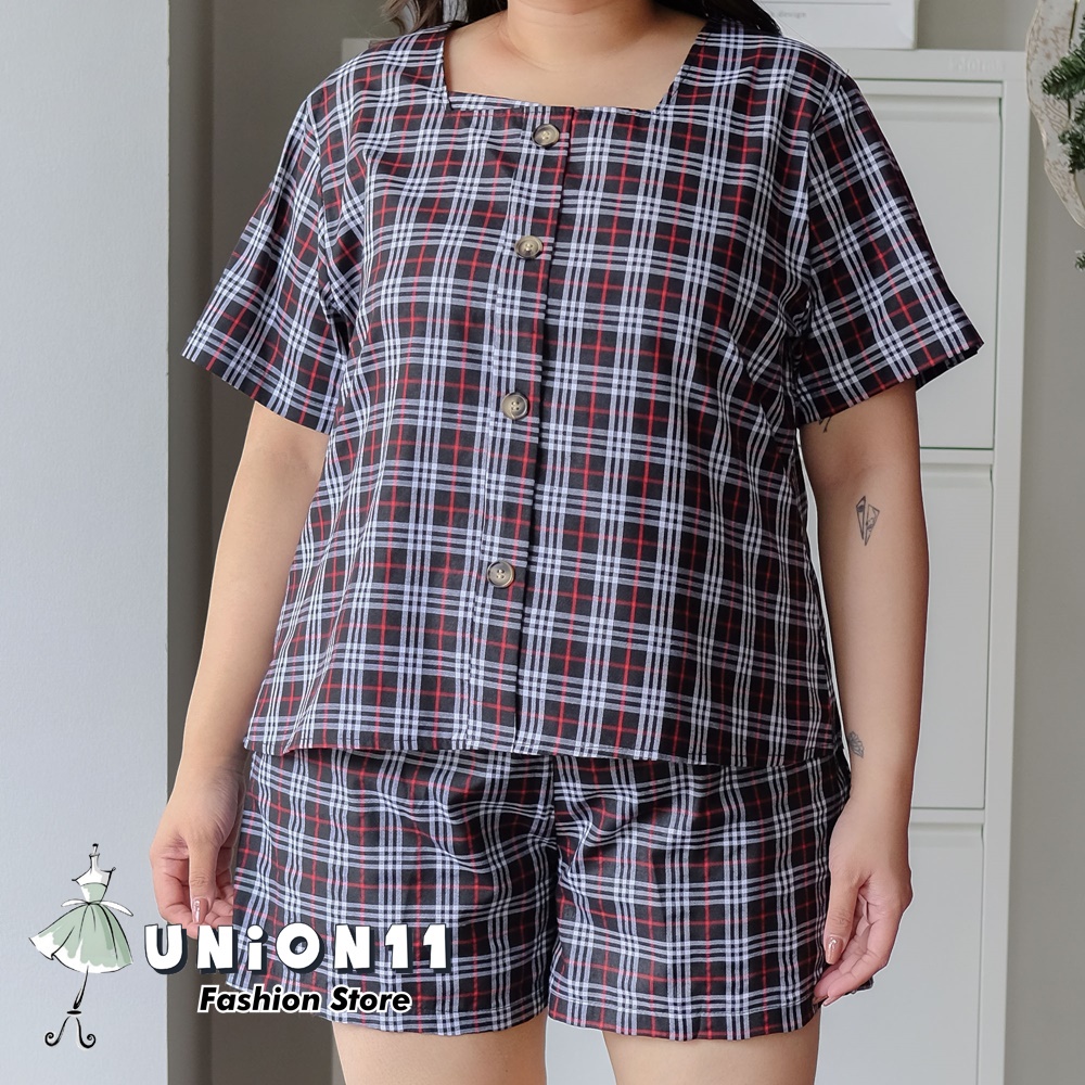 UNION11 - STELAN WANITA JUMBO / STELAN BIG SIZE XXXL WANITA / SETELAN CELANA JUMBO WANITA / SETELAN JUMBO WANITA LD 120 WONDI