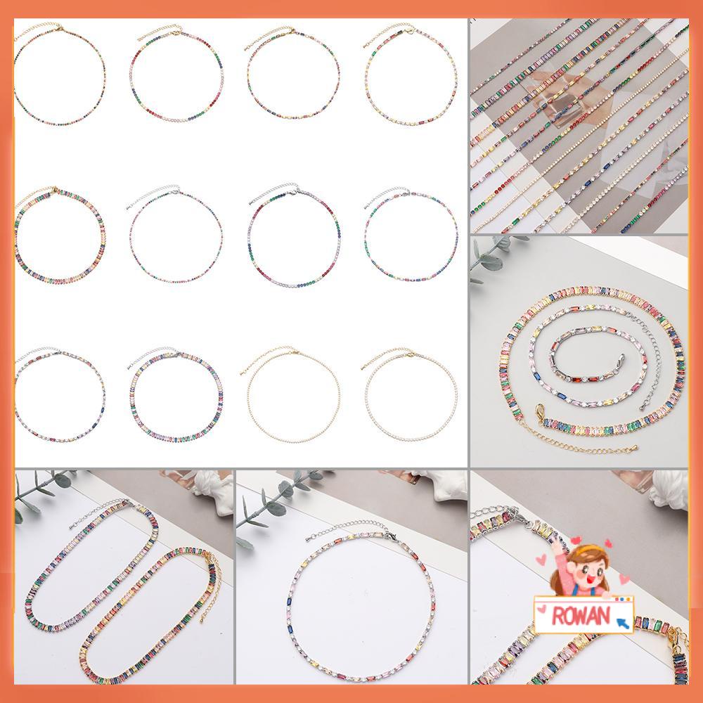 R-flower Ncecklace New Fashion Diamond Link Rantai