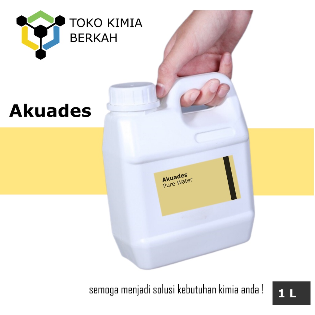 Aquadest / Akuades / Aquades / Air Suling / Air Aki Radiator - 5 Liter