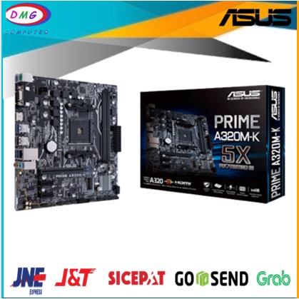 Motherboard Asus PRIME A320M-K (AM4, AMD Promontory A320, DDR4)