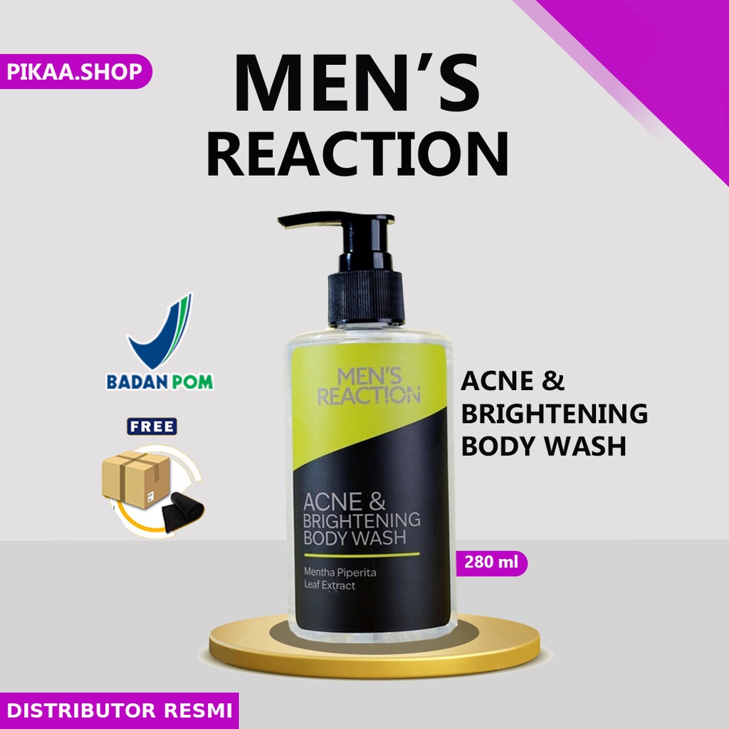 ORIGINAL MEN'S REACTION ACNE BODY WASH BRIGHTENING