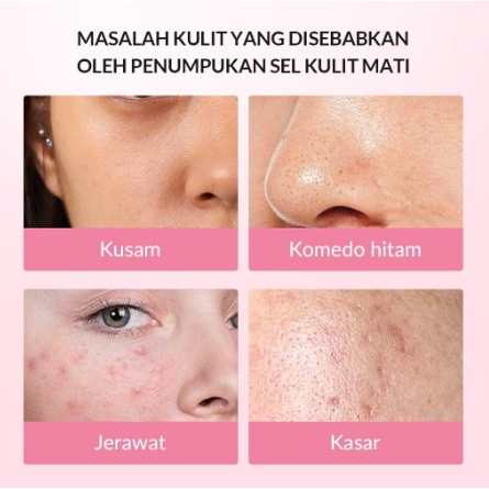 BIOAQUA Facial &amp; Body Exfoliating Peeling Gel / Exfoliasi Wajah