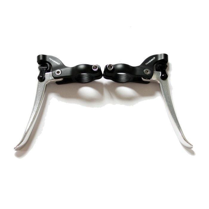 TEKTRO FL750 BRAKE LEVER UNTUK SEPEDA BLACK/SILVER VINTAGE
