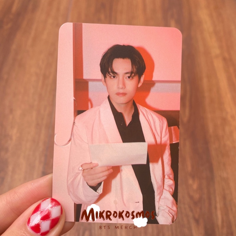 LD PWS Taehyung - Photocard lucky draw power station album BTS PROOF