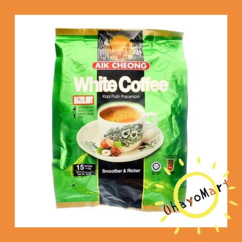 

Aik cheong White coffee Hazelnut/ Aik cheong white coffee 4in1 600grm