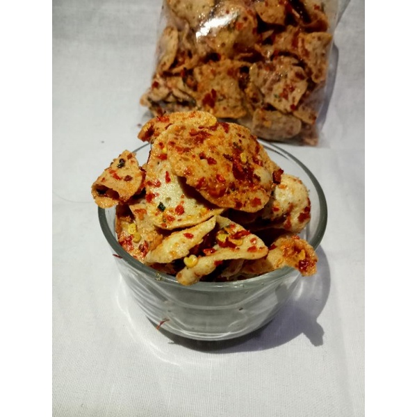 

Keripik basreng pedas daun jeruk 250g