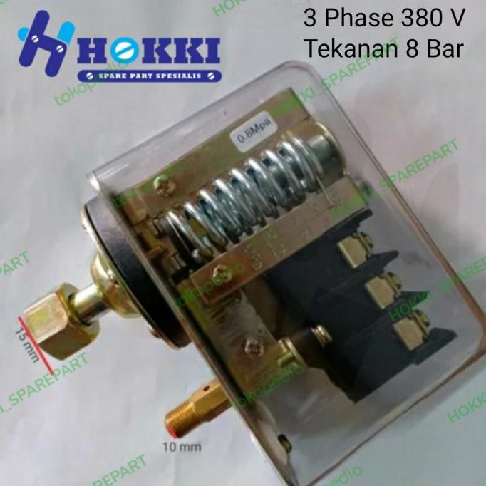 Pressure Switch Kompresor 3 Phase