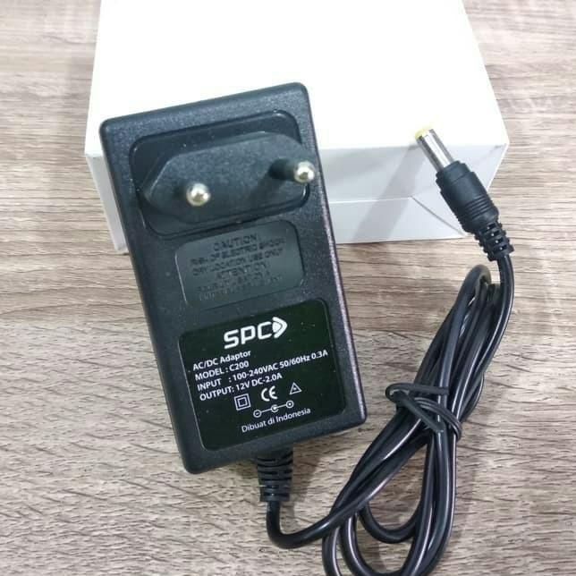 ゎ SPC Adaptor 2 Ampere 12 Volt / Adaptor CCTV 2A 12V な